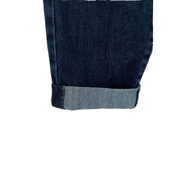 J. Crew Women's Toothpick Ankle Blue Jeans Cuffed Skinny - Picture 3 of 10